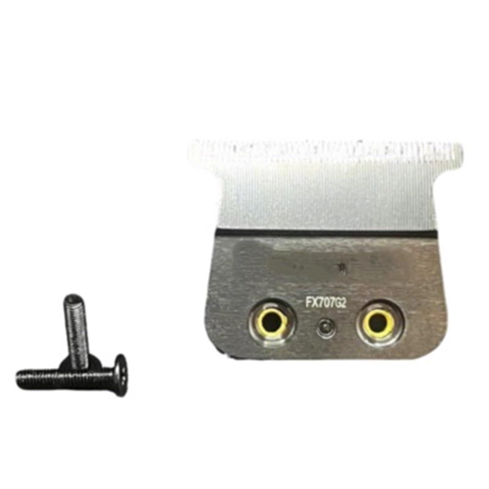 Lama for Tagliacapelli, Compatibile Con Jucai, PRO F7878 FF1T Punta FX707G2 In Acciaio Ad Alto Tenore Di Carbonio Rivestito In Titanio, Lama DLC for Trimmer(B set B 5PC)