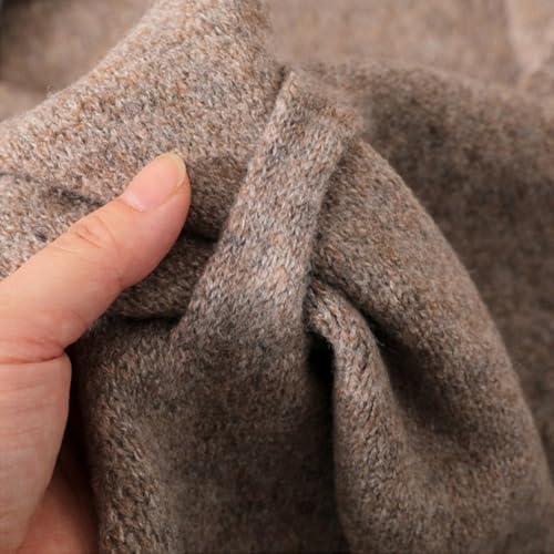 Women's Solid Color Shawl (8 Colors) - 2025 New Pashmina Shawl Wraps, Knitted Shawls and Wraps Cardigan Cape Wool4