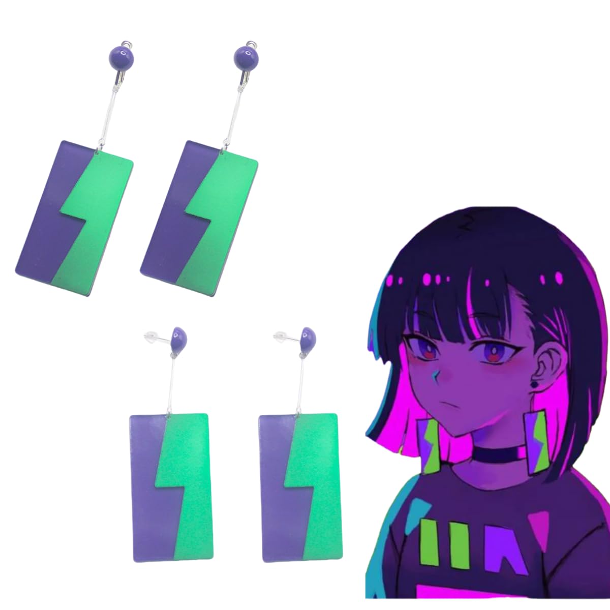 Amazon.co.jp: ずっと真夜中でいいのに 耳飾り ACAね イヤリング