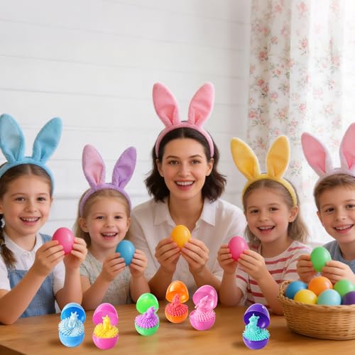 30% Off Yunfan 24 Pack Easter Eggs with Dinosaur Fidget Toys