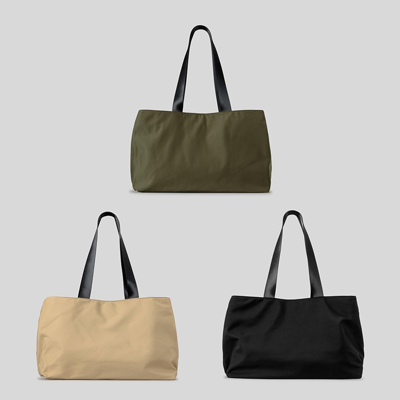 Pratica borsa a tracolla da viaggio in nylon sotto le ascelle con ampio spazio di archiviazione progettata per mamme impegnate e professionisti borsone da palestra