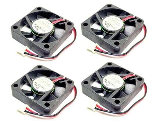 S P 4Pcs Silent Extruder Hot End Fan and DC 24V Turbo Cooling Fan 40x40x10mm Compatible cpu fan