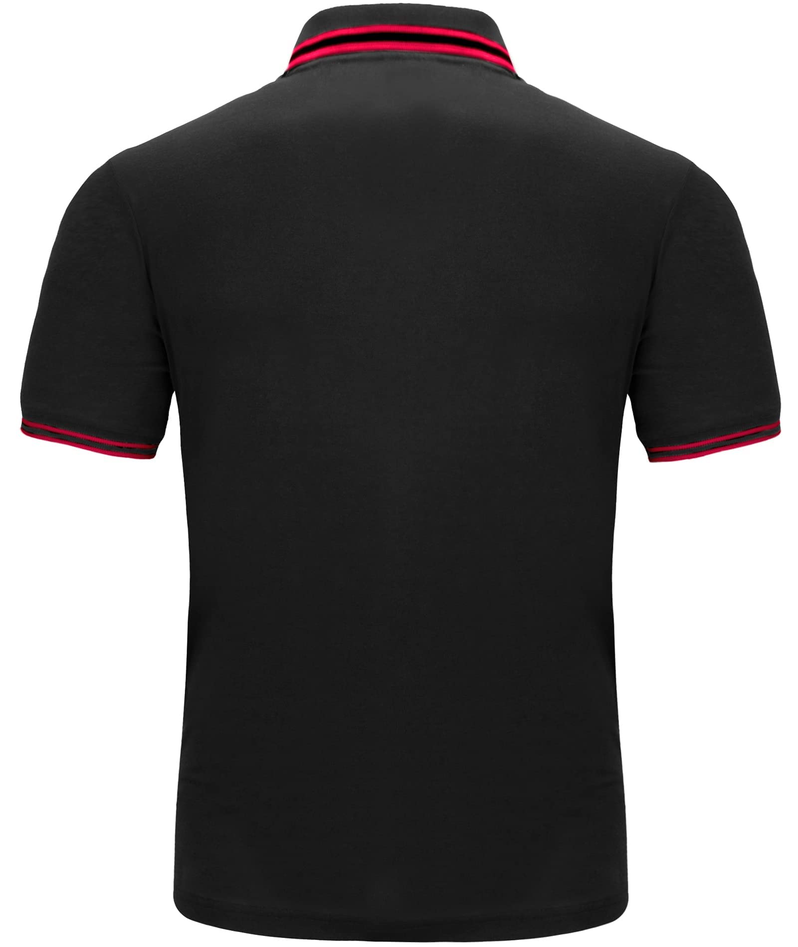 geeksport Polos Hombre Manga Corta Tenis Regular Fit Camiseta Hombre Deporte Secado Rápido Transpirable Polo Verano Al Aire Libre Golf Polos