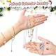 iZoeL Adventskalender Schmuck Frauen Teenager Mädchen 2024 Weihnachtskalender 24 tolle Mode Schmuckkalender Weihnachten Kalender Halskette Armband Ohrringe Brosche