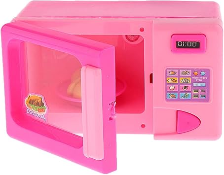 B Blesiya Mini Horno De Microondas De Color Rosa Juego De Imaginación Para  Electrodomésticos Para Niños Y Niñas : Amazon.com.mx: Juguetes y Juegos