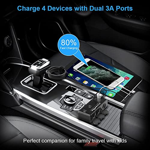 Sdoppiatore Presa Accendisigari per Auto 120W