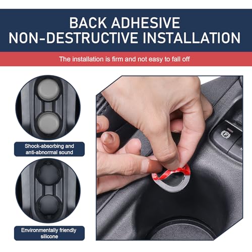 QODOLSI 6 pcs estabilizador para portavasos de auto miniatura 5