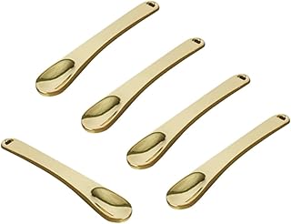 FRCOLOR 5Pcs Mini Colher Colheres De Mistura Massageador Facial Espátula Facial Kit De Maquiagem Colher De Produto De Beleza Colher Colher De Beleza Espátula Máscara De Maquiagem Espátula