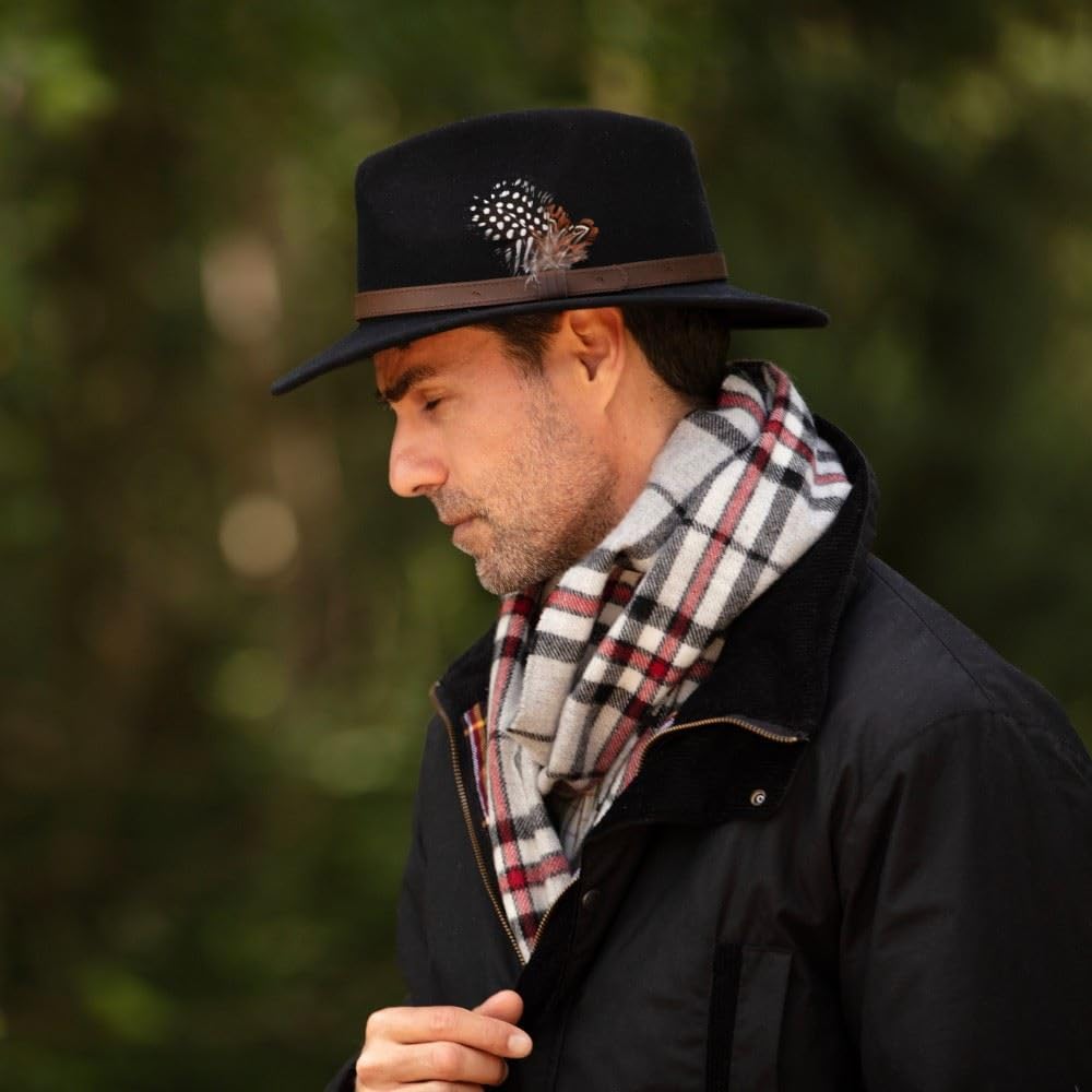 Walker and Hawkes - Sombrero Howick de Fieltro de Lana