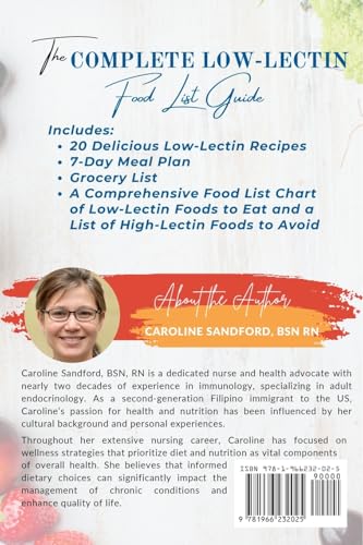 Image of The Easiest Low Lectin Food List Guide (Essential Foods and Recipes): Transform Your Diet and Well-Being with Our Complete Ingredient List and Meal Ideas