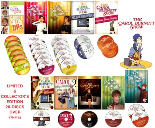 The Best of The Carol Burnett Show 50th Anniversary 28-DVD Collection - Carol's Crack UPs / This...