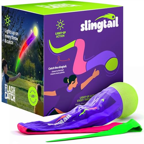 Light-up Slingtail Ball Toy - Baseball Tail Toys for Boys Ages 8 9 10 11 12 13 - Birthday Gifts for...