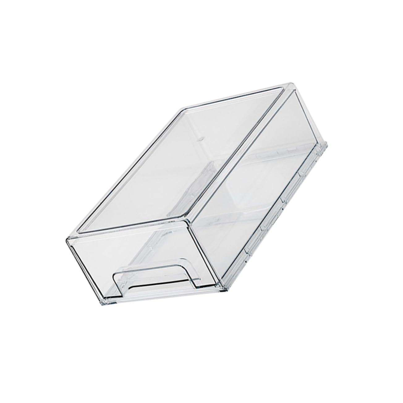 Caja Organizadora De Frigorífico Extraíble y Transparente Contenedor De Almacenamiento Cocinas y Congeladores Gran Capacidad y