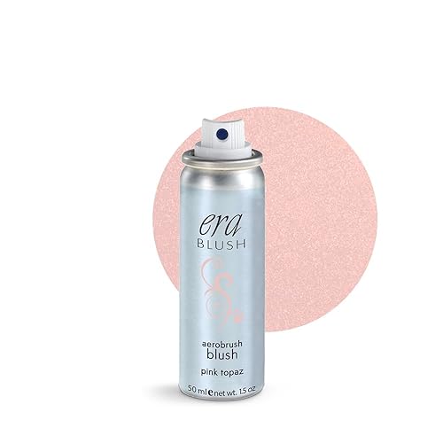 ERA Beauty maquillaje en aerosol, BLUSH - Topacio rosa, 1.5 onzas, spray profesional en cosméticos por Era Beauty