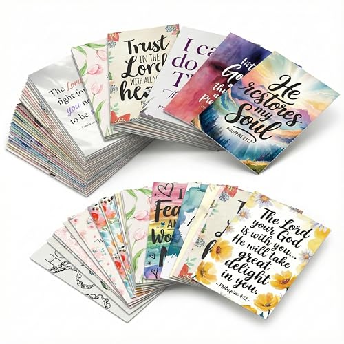Image of Bible Pocket Cards - Christmas & Thanksgiving Gift Pack (30 Cards) | 2.5x3.5 Inches | Inspirational Scripture Verse Wallet Size for Daily Devotion, Prayer, Church & Faith Gifts
