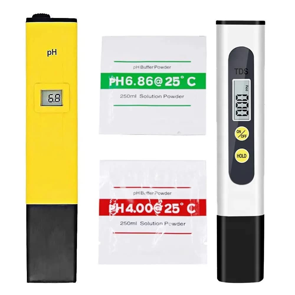 YUV’S TDS Meter and Digital pH Meter Combo Pack, Pen-Type Meter, suitable for testing pH and TDS value, for all-purpose (COMBO PACK) (B09VL5MN1V) Amazon Price History, Amazon Price Tracker