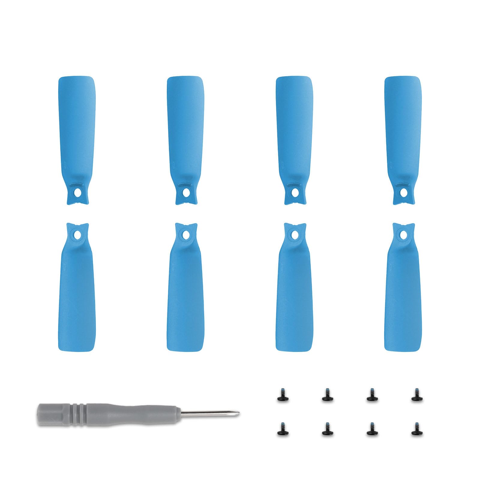 IJYHZKE 8pcs Flip Propellers Blades Props for DJI Flip Replacement Quick Release Wing Blade Drone Propellers Spare Parts (Blue) - Image 3