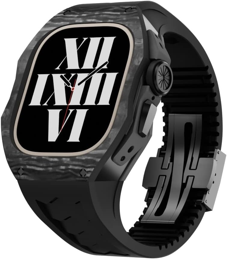 Boîtier montre fibre de carbone Apple Watch Ultra 2 49mm