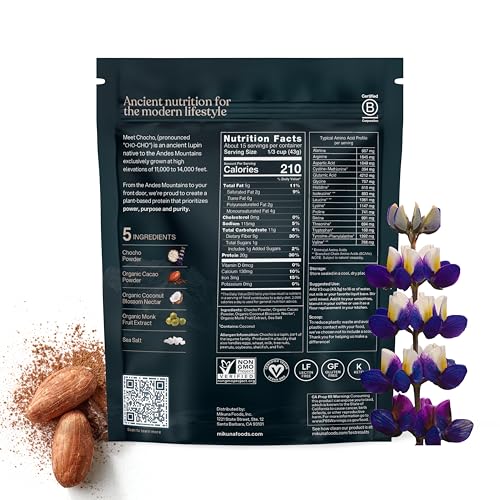 Image of Mikuna Cacao Chocho Protein Powder, 31.9 OZ
