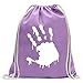 Kiwistar - Zombie Hand Turnbeutel Fun Rucksack Sport Beutel Gymsack Baumwolle mit Ziehgurt
