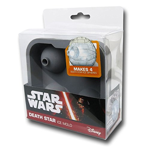 Molde de cubitos de hielo Star Wars Death Star de silicona miniatura 3