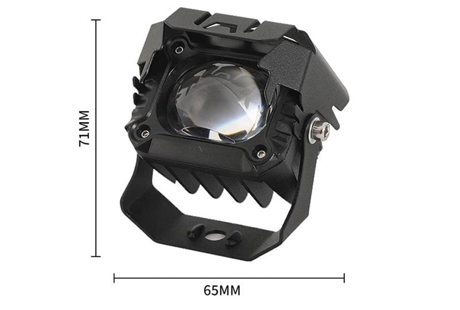 Reflektor motocyklowe Uniwersalna Lampa Robocza LED 16000 Lm Punktowa Moto Fog