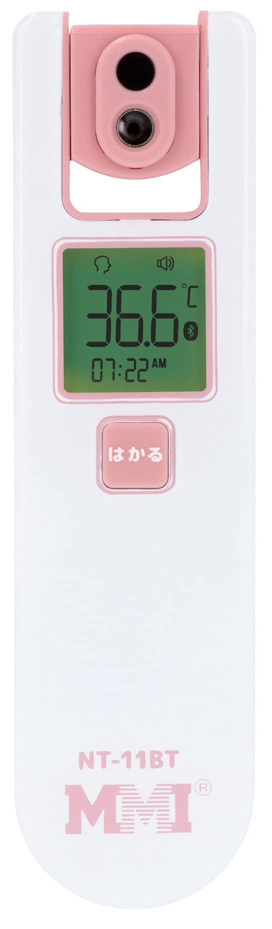Amazon.co.jp: MMI 非接触式体温計(Bluetooth),ﾋﾟﾝｸ : ホーム＆キッチン