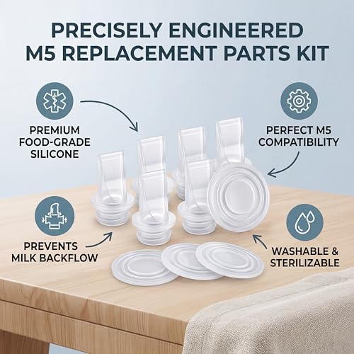 Set de Válvulas y Diafragmas para Extractor de Leche miniatura 5
