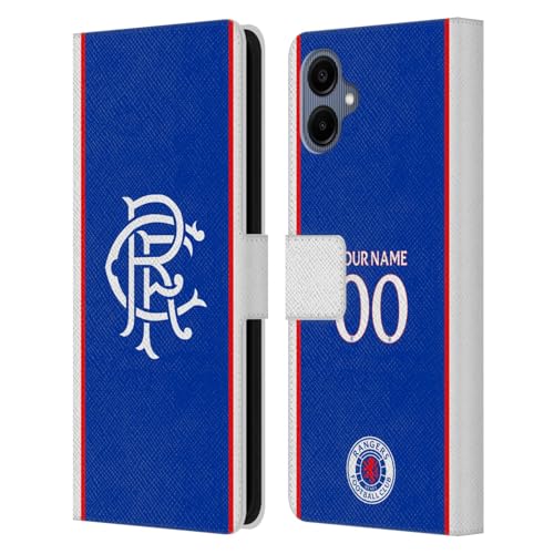 Housse cuir Galaxy A06 Rangers FC protégeant votre smartphone avec les fentes portefeuille