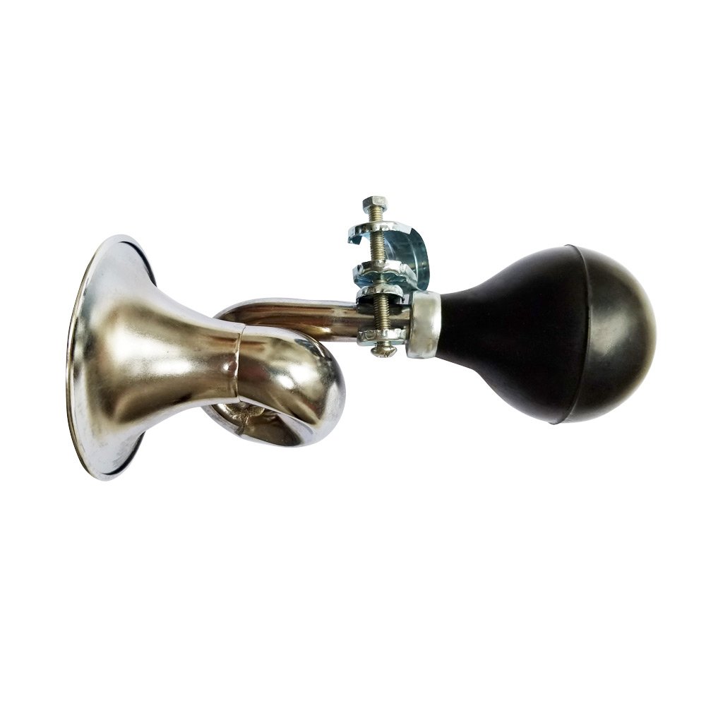 Honker 300 Horn Aoyoho Silver Retro Bike Bell Bicycle Bugle Horn