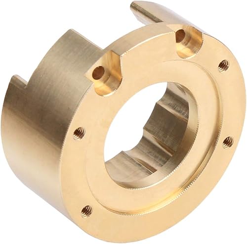 Miniatura 7 de HobbyPark 4 unids latón resistente dirección nudillo peso portal exterior cubierta cubierta contrapeso bloque para Traxxas TRX-4 1/10 RC Crawler Car