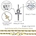 TOPGRILLZ Cross Necklace for Women Ankh Gold Cross Necklace for Men Rope Cuban Link Chain Pendant Necklace Iced out 14K Gold Plated Diamond Ankh Pendant 24 Stainless Steel Chain