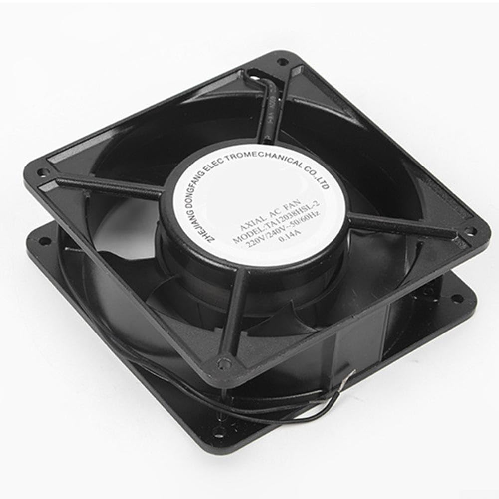Ventilatore assiale per cassetta del camino inseribile, ad alta temperatura, lame metalliche, ventola di raffreddamento del forno della lama del metallo