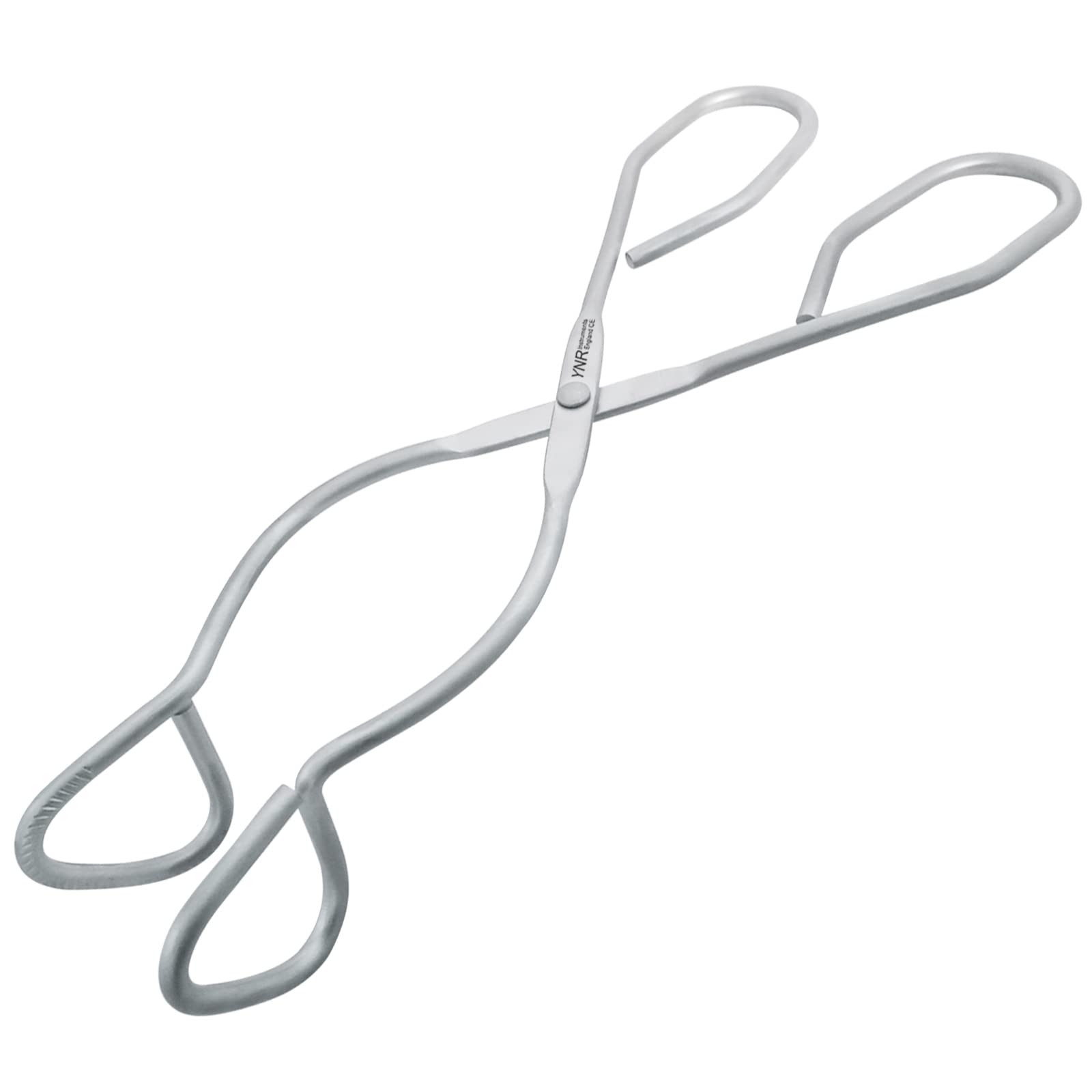Multipurpose Tweezers Food Tongs Stainless Steel Steak Clip BBQ Long Tweezer Tongs (8 Inches)