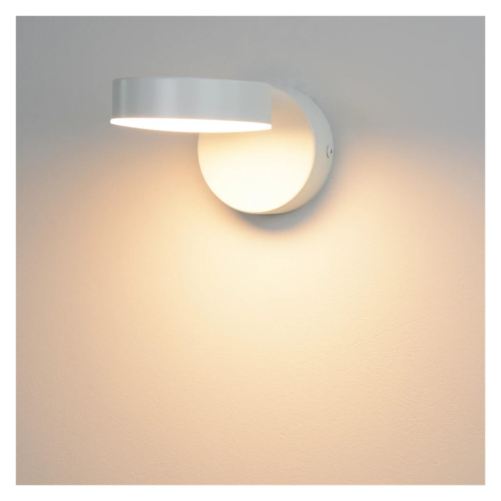 ITOSUI Indoor Lighting for Home Touch Dimming Wall Lamp Modern Minimalist with Switch LED Wall Lights Aisle Beside Room Sconce Fixture(d,No Switch) (White Switch) (White No Switch)