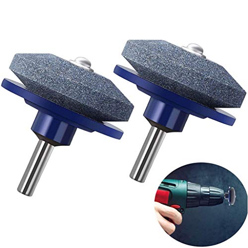SuperThinker Lawn Mower Blade Sharpener Universal for Any Power Drill/Hand Drill,Lawnmower Blade Sharpen