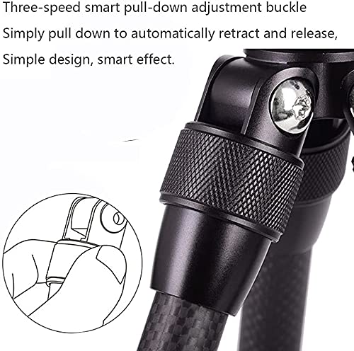 ZBQLKM Handystativ Handy-Stativ-Stativhalter, Desktop-Mini-Stativ, tragbarer Außenständer im Freien mit Knopfkontrolle… – Bild 5