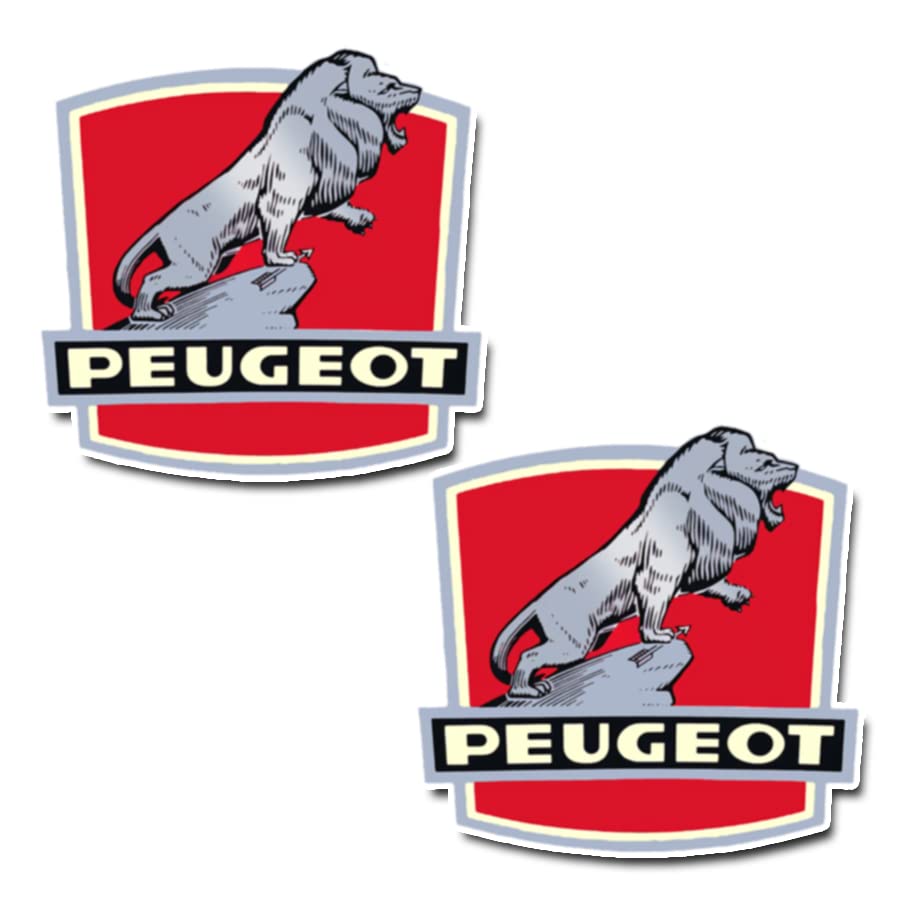 Amazon.co.jp: PEUGEOT プジョー ステッカー デカール 並行輸入 2 (縦