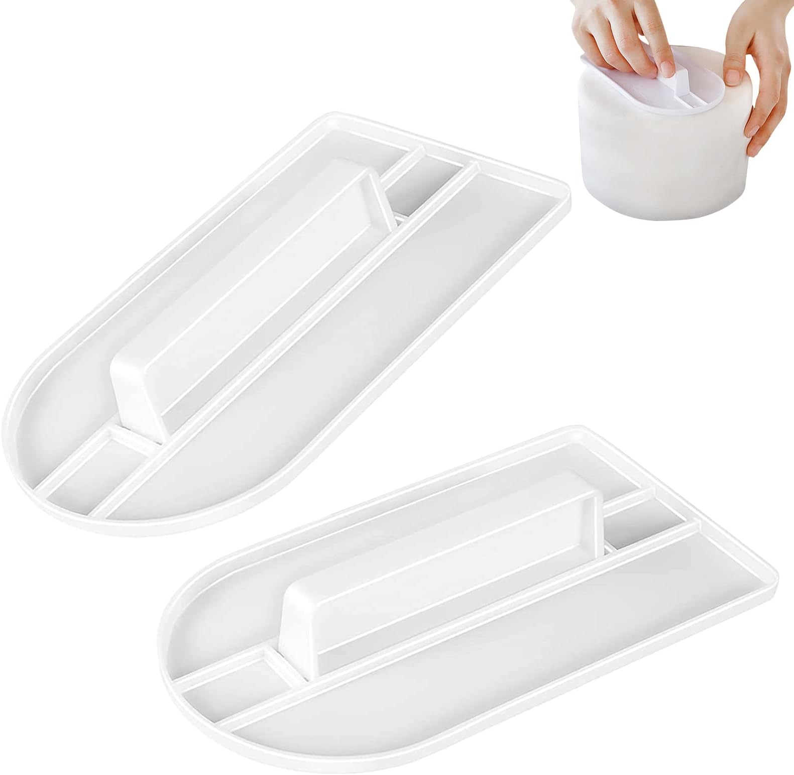 Plateau Tournant à Gâteau + 3 Spatules Lissage - 27.5cm - Déco Pâtisserie Fondant