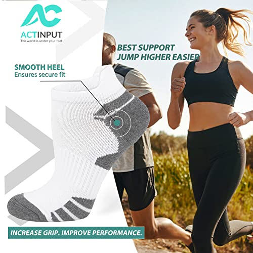 Image of ACTINPUT Ankle Compression Socks for Women Men - 5 /7 Pairs Plantar Fasciitis Socks for Athletic, Support, Running