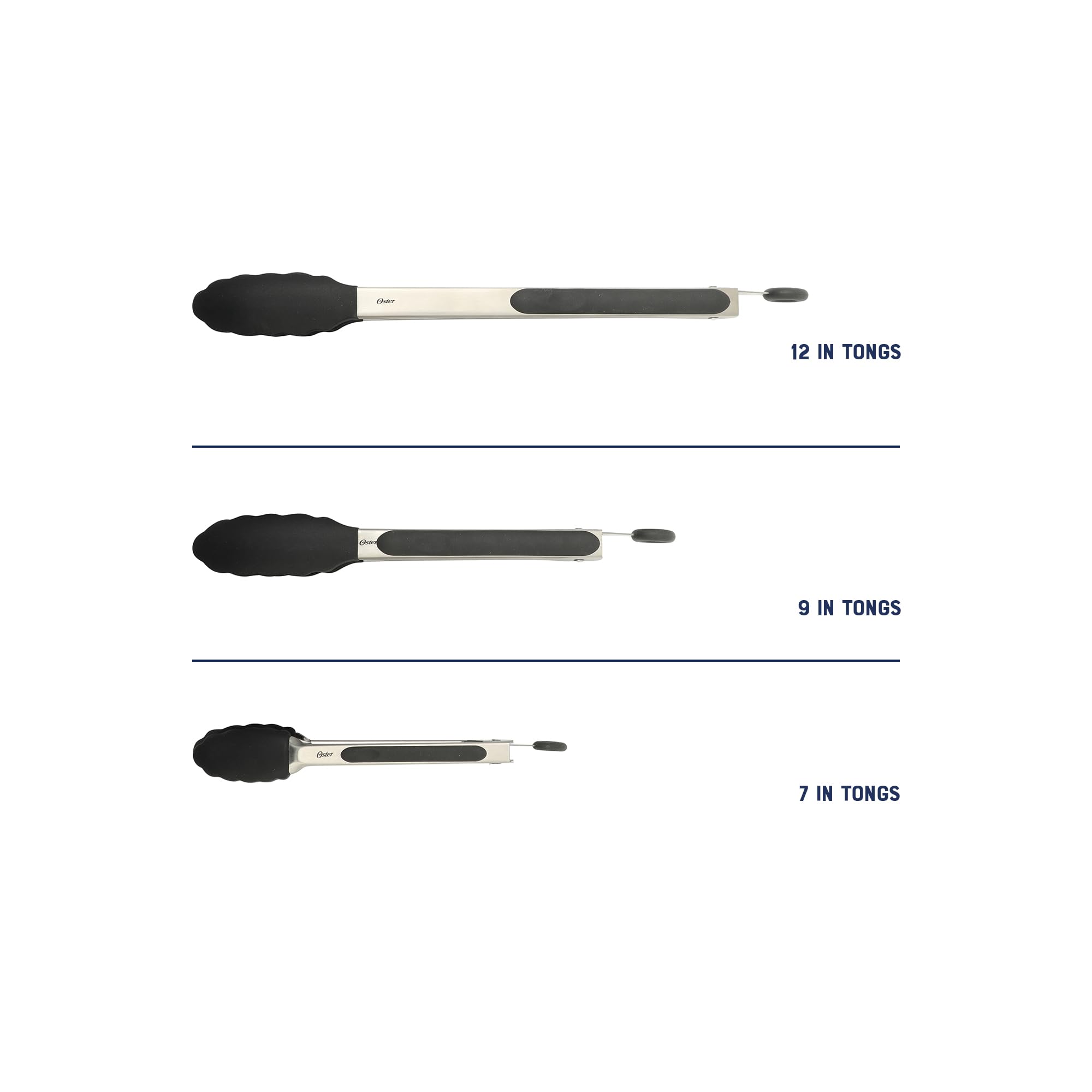 Oster 137538.03 Küchenhelfer, keine Größe, Schwarz