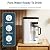 Bluevua RO100ROPOT-LITE Countertop Reverse Osmosis Water Filter System, White, with One Extra Replacement Filter, Bundle