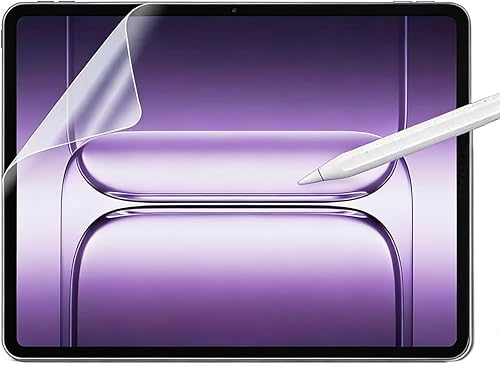 Paquete de 2 protectores de pantalla mate para OnePlus Pad 3 [Como escribir en papel] Película de papel PET para dibujar y escribir OnePlus Pad