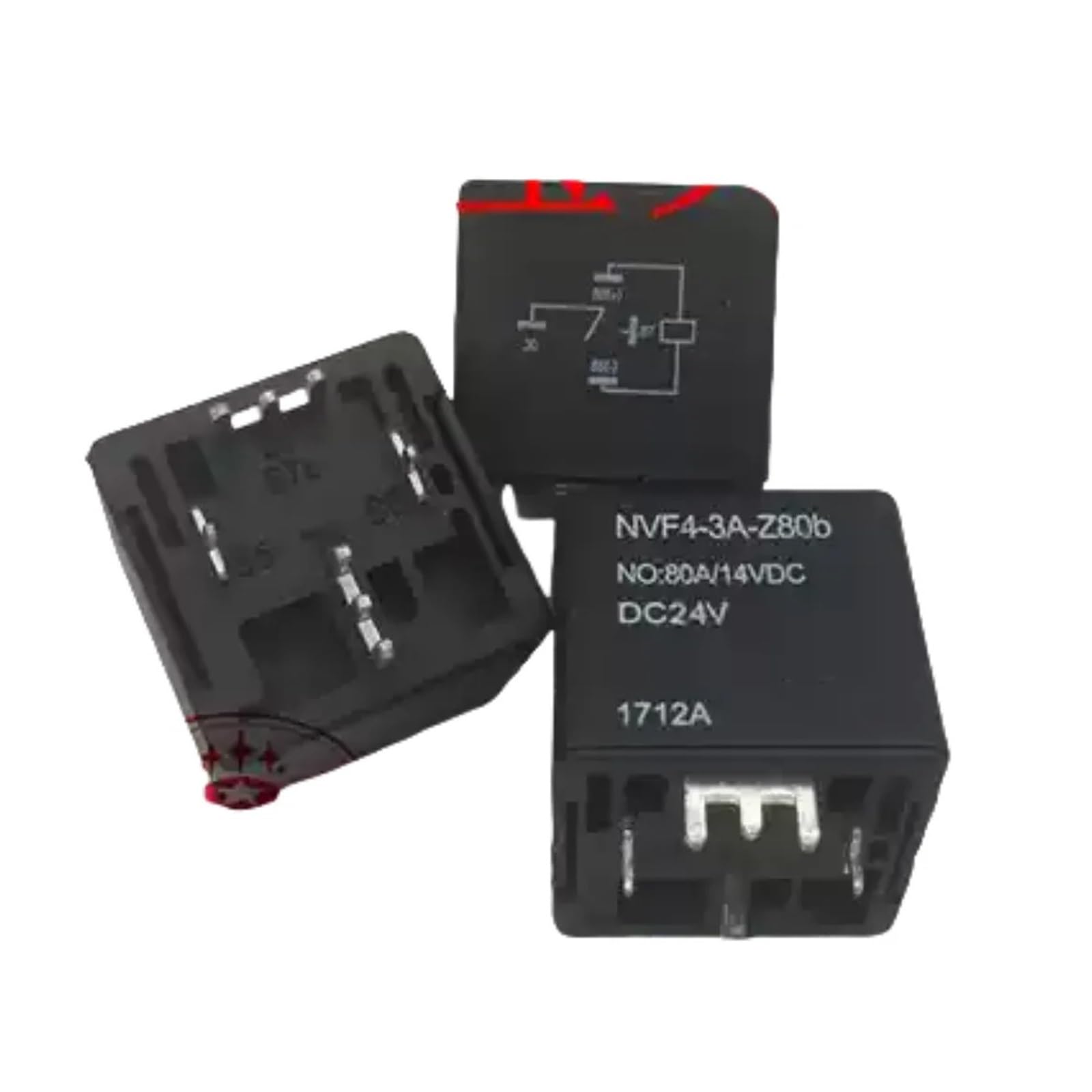 Relais NVF4-3A-Z80B 24VDC résout les pannes de démarrage et coupures de courant auto
