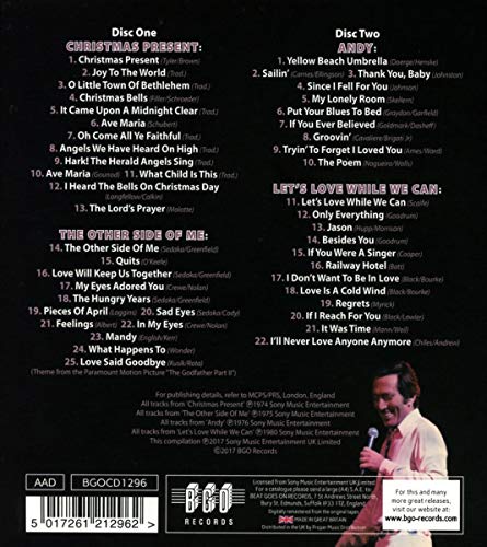 Williams Andy Christmas Present Other Side Of Me Andy Let S Love While We Can Amazon Com Music