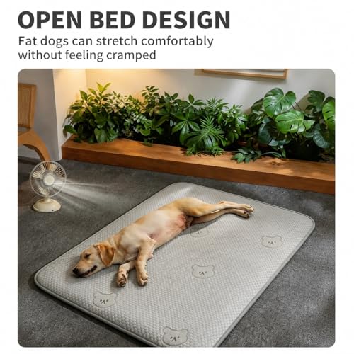 Tapis pour animaux doux et supportif bleu taille Medium