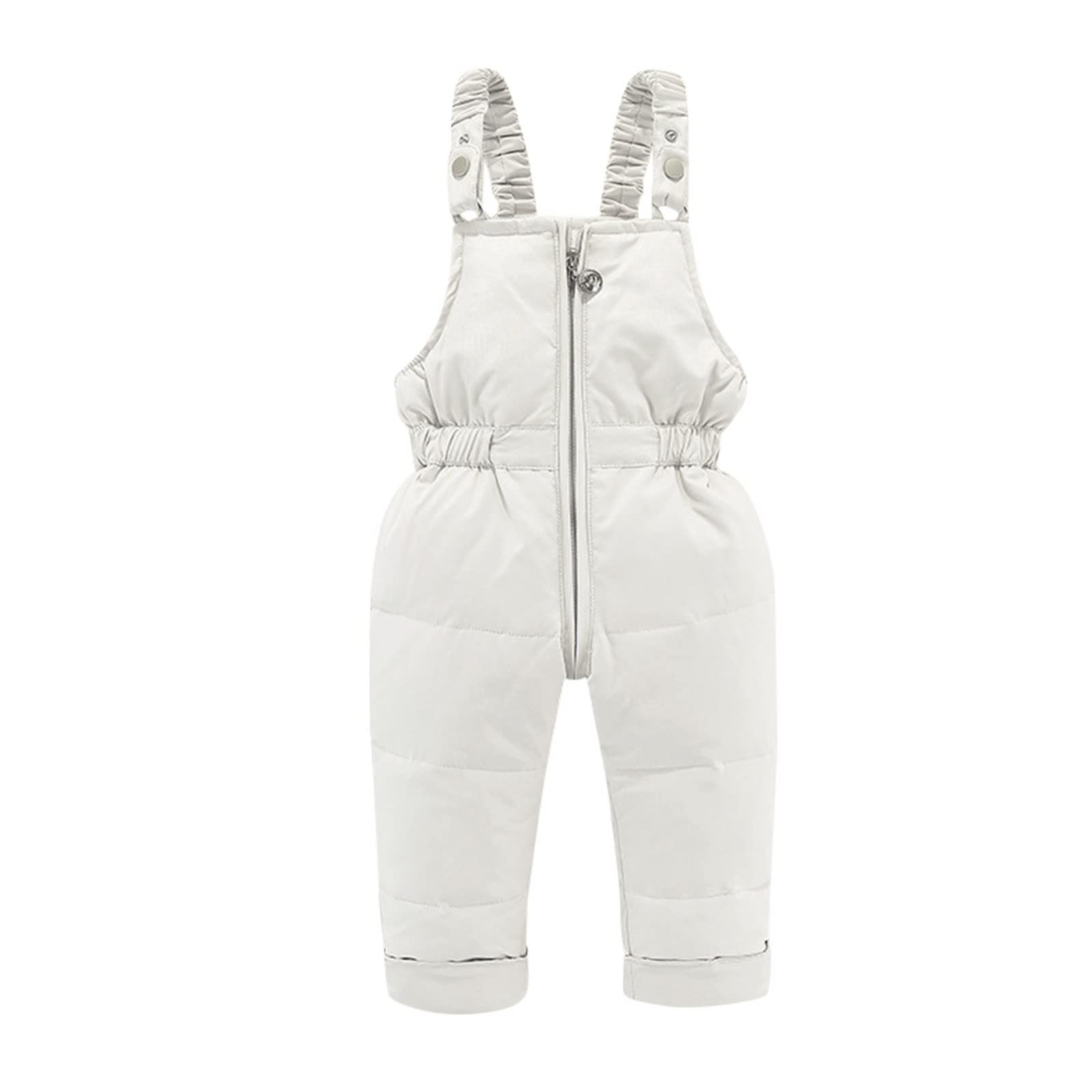 OBiQuzz Bebé Niños Niños Invierno Grueso Cálido Abrigo de Plumón con Capucha Paraks Mono Pijama Pantalones Conjunto de Traje de Nieve Traje de Nieve Bebé Niña