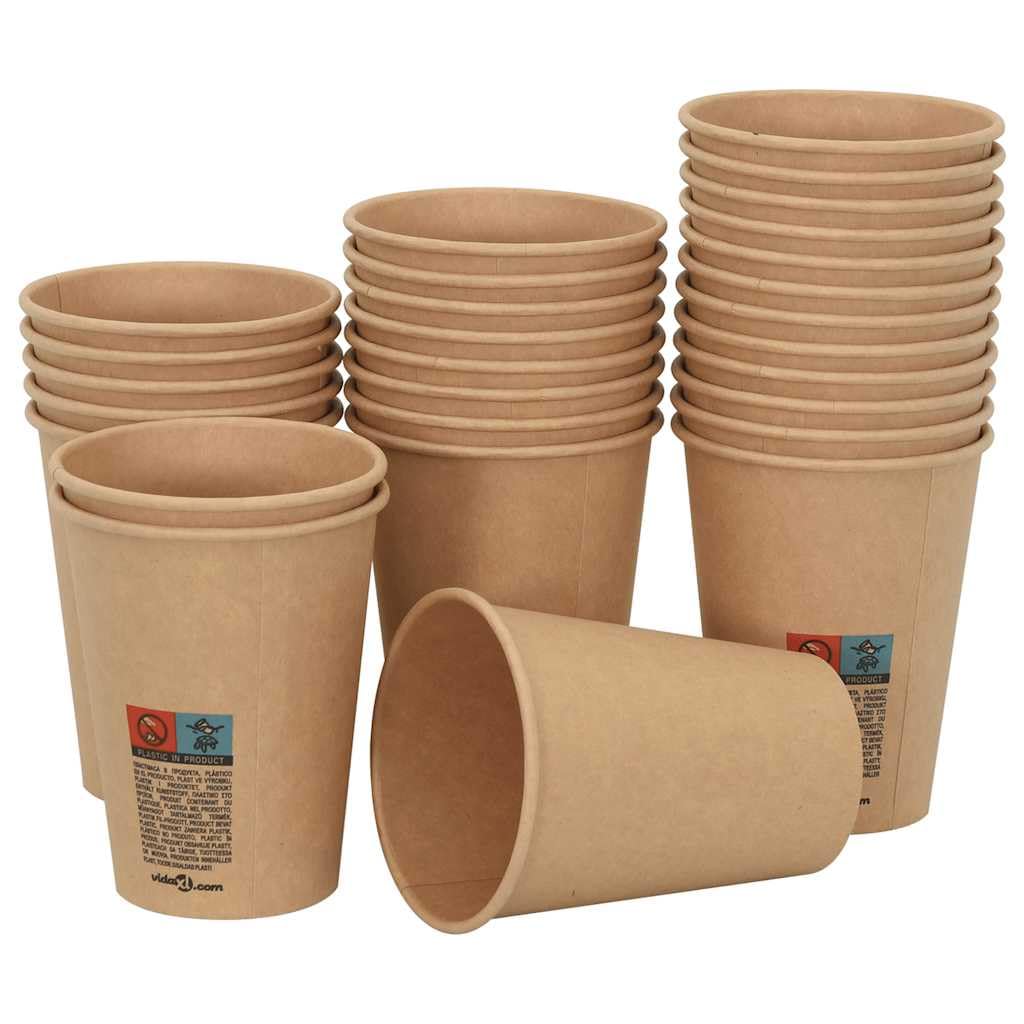 Bicchieri di carta con coperchio, 300 ml, in carta e plastica, 1000 pezzi, a prova di perdite e adatti per caffè da asporto, feste, catering, ufficio ed eventi, con pratico tappo per bere