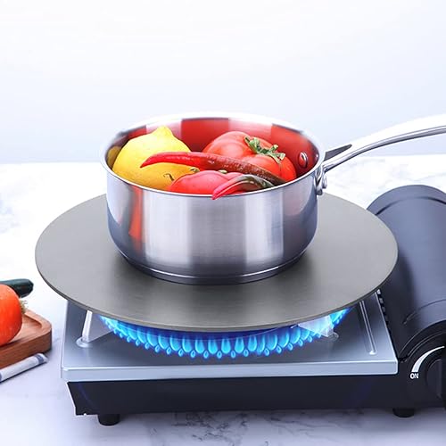 Miniatura 3 de Difusor de calor para estufa de gas, accesorios de utensilios de cocina, difusor de estufa para protección de ollas, bandeja redonda de