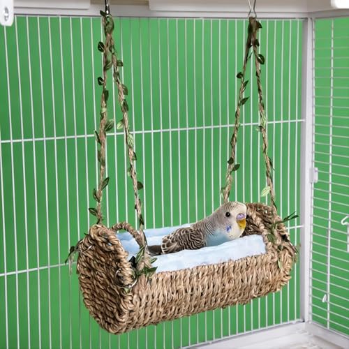 Hamaca para animales pequeños con alfombrilla extraíble y lavable 4